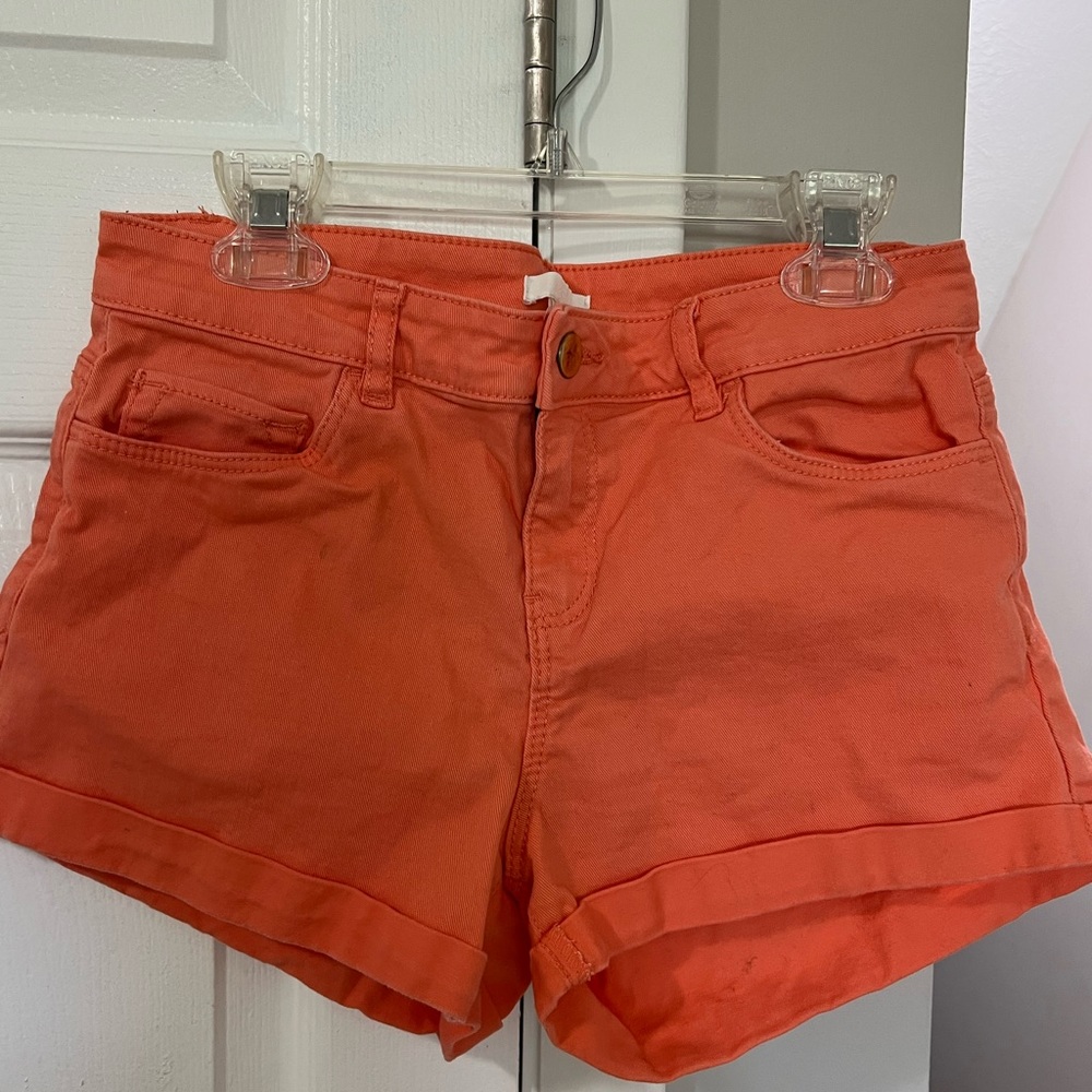 H&M’s Orange shorts cotton100%